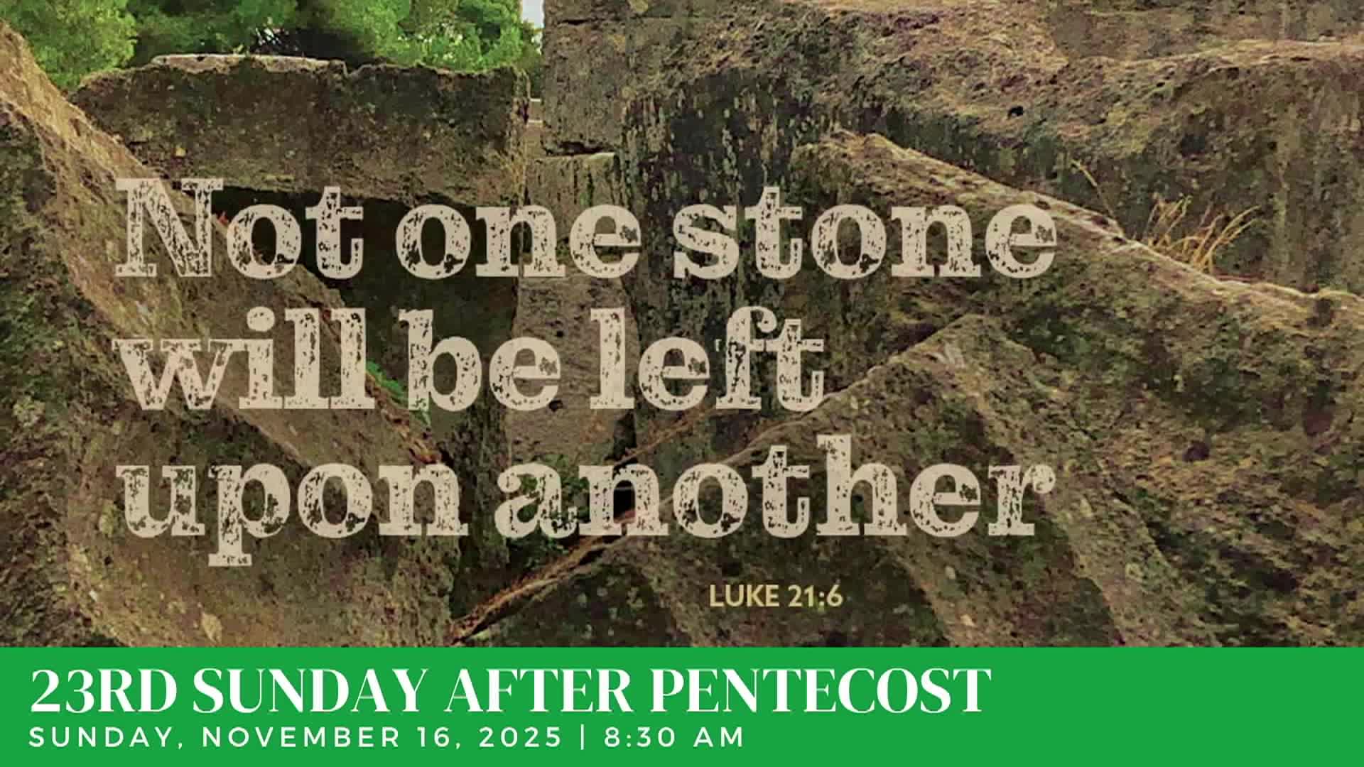 Our Savior's Lutheran Church - 11.16.25