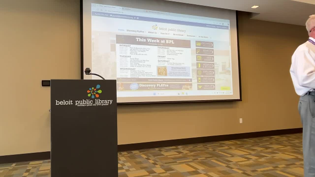 The Civics Academy - School District of Beloit Update - Wayne Anderson