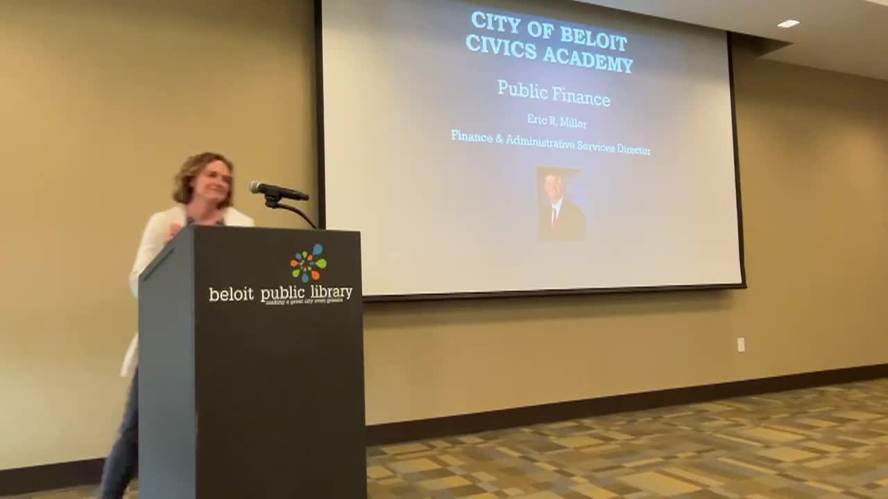 The Civics Academy - Public Finance - Eric Miller