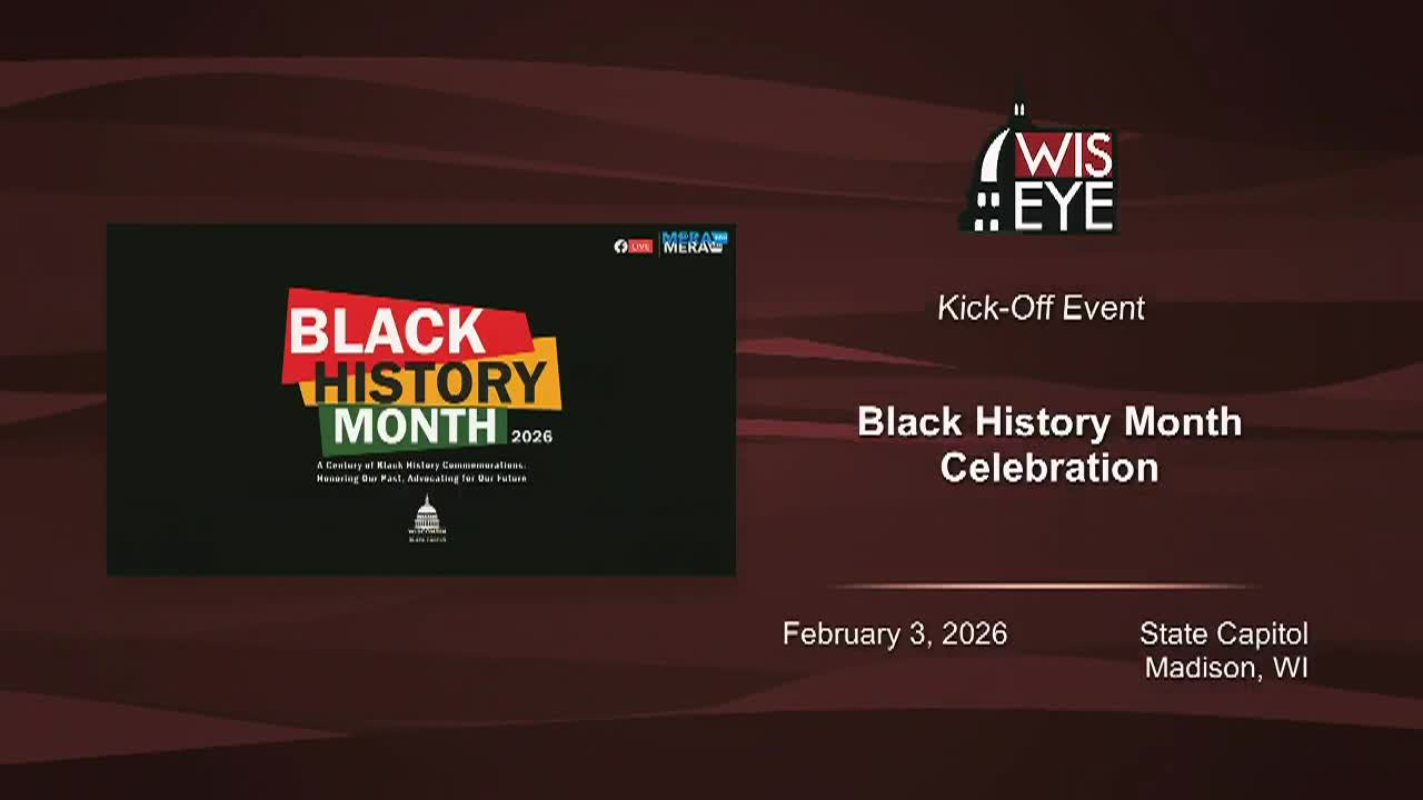 WisEye Black History Month 2026 Kickoff Celebration