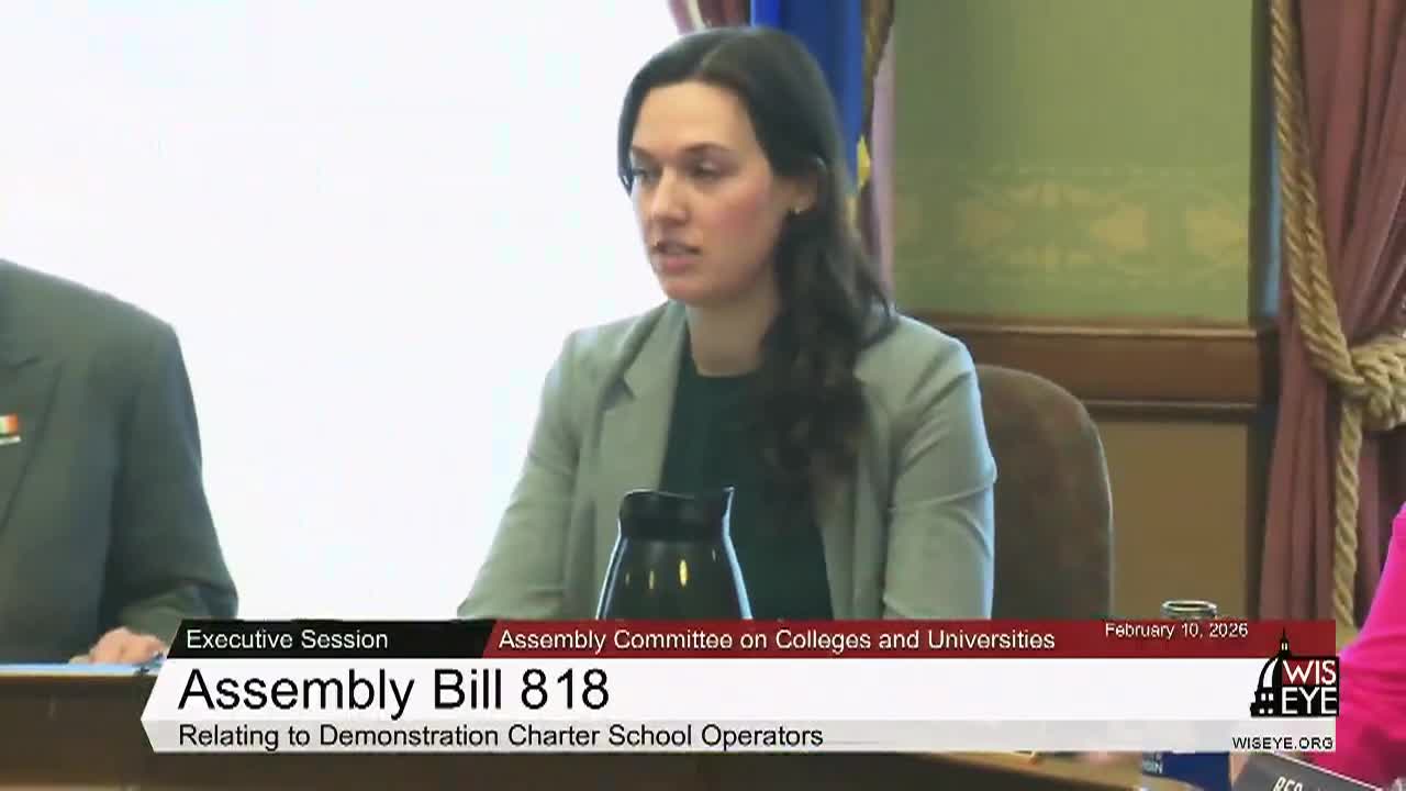 Wisconsin Assembly Committee on Colleges and Universities - 2.10.26