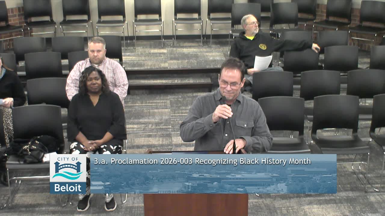Beloit City Council - 2.16.26