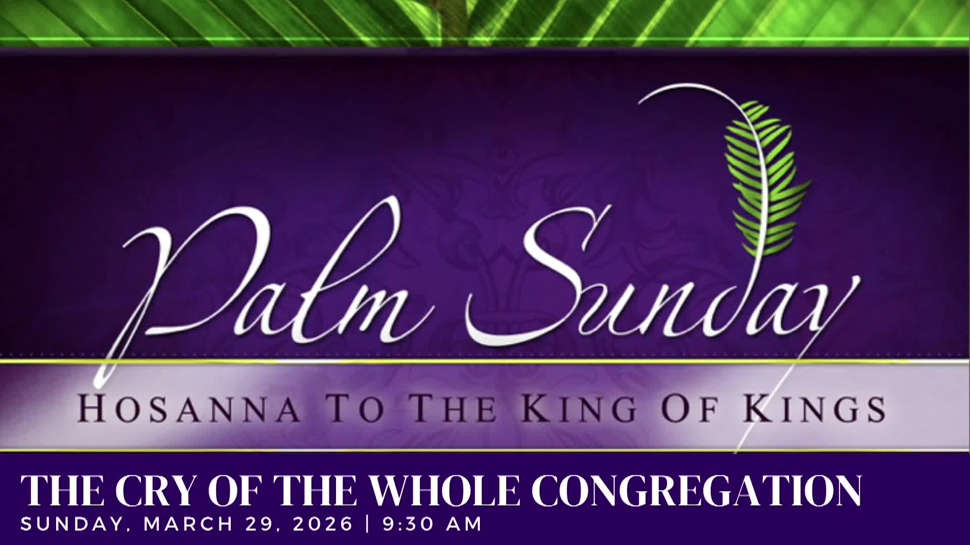 Thumbnail image for Our Savior's Lutheran Church - 3.29.26