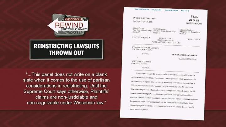 Thumbnail image for Wisconsin Eye Rewind - 5.1.26