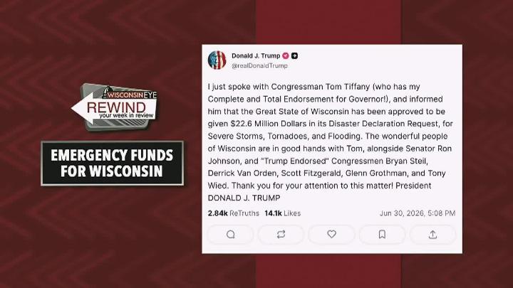 Thumbnail image for Wisconsin Eye Rewind - 7.3.26